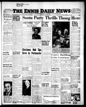The Ennis Daily News (Ennis, Tex.), Vol. 63, No. 286, Ed. 1 Saturday, December 4, 1954