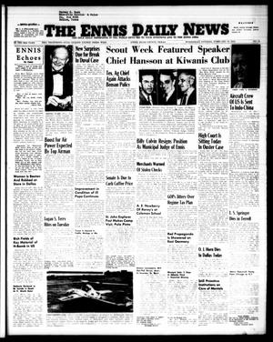 The Ennis Daily News (Ennis, Tex.), Vol. 63, No. 34, Ed. 1 Wednesday, February 10, 1954