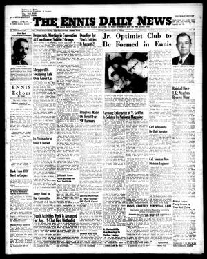 The Ennis Daily News (Ennis, Tex.), Vol. 63, No. 180, Ed. 1 Monday, August 2, 1954