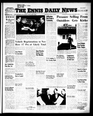 The Ennis Daily News (Ennis, Tex.), Vol. 63, No. 46, Ed. 1 Wednesday, February 24, 1954