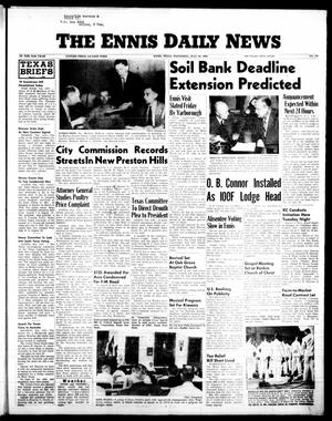 The Ennis Daily News (Ennis, Tex.), Vol. 65, No. 170, Ed. 1 Wednesday, July 18, 1956