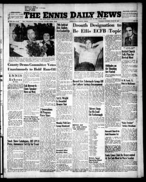 The Ennis Daily News (Ennis, Tex.), Vol. 63, No. 175, Ed. 1 Tuesday, July 27, 1954