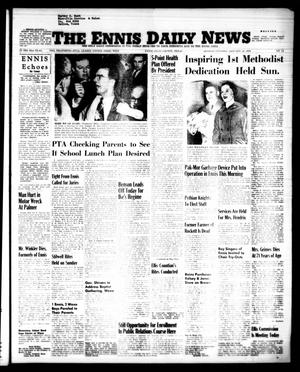 The Ennis Daily News (Ennis, Tex.), Vol. 63, No. 14, Ed. 1 Monday, January 18, 1954