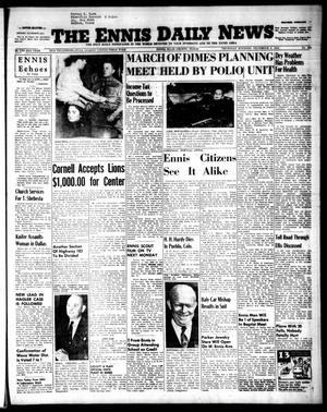 The Ennis Daily News (Ennis, Tex.), Vol. 63, No. 290, Ed. 1 Thursday, December 9, 1954