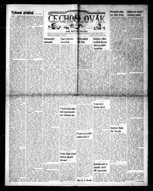 Čechoslovák and Westske Noviny (West, Tex.), Vol. 37, No. 21, Ed. 1 Friday, May 27, 1955