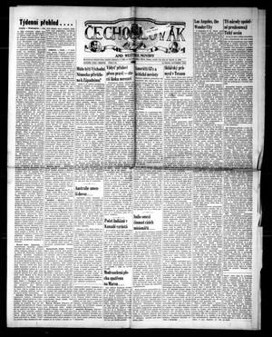 Čechoslovák and Westske Noviny (West, Tex.), Vol. 37, No. 41, Ed. 1 Friday, October 14, 1955