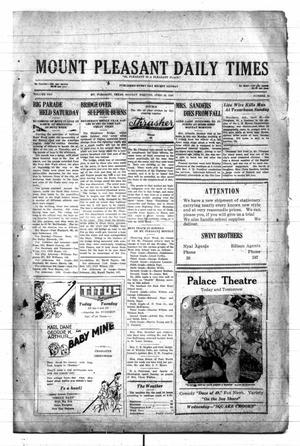 Mount Pleasant Daily Times (Mount Pleasant, Tex.), Vol. 10, No. 46, Ed. 1 Monday, April 30, 1928