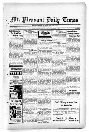 Mt. Pleasant Daily Times (Mount Pleasant, Tex.), Vol. 13, No. 111, Ed. 1 Saturday, August 6, 1932