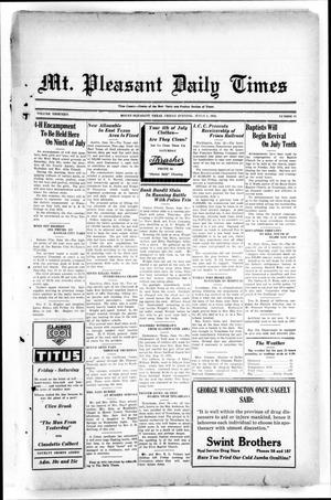 Mt. Pleasant Daily Times (Mount Pleasant, Tex.), Vol. 13, No. 81, Ed. 1 Friday, July 1, 1932