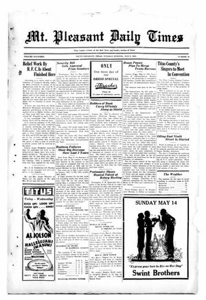 Mt. Pleasant Daily Times (Mount Pleasant, Tex.), Vol. 14, No. 48, Ed. 1 Tuesday, May 9, 1933