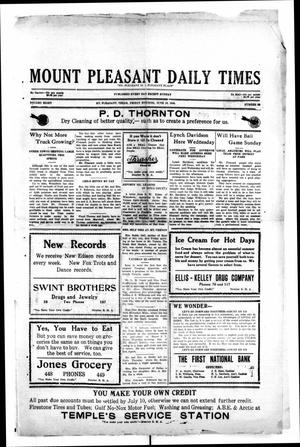 Mount Pleasant Daily Times (Mount Pleasant, Tex.), Vol. 8, No. 89, Ed. 1 Friday, June 18, 1926