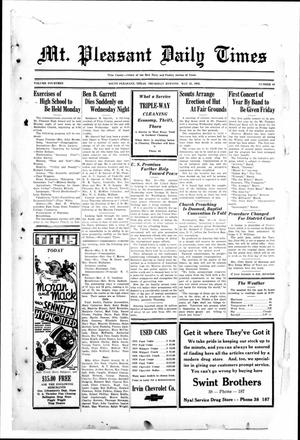 Mt. Pleasant Daily Times (Mount Pleasant, Tex.), Vol. 14, No. 62, Ed. 1 Thursday, May 25, 1933