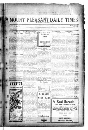 Mount Pleasant Daily Times (Mount Pleasant, Tex.), Vol. 12, No. 126, Ed. 1 Thursday, August 14, 1930