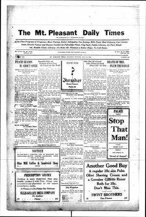 Mount Pleasant Daily Times (Mount Pleasant, Tex.), Vol. 10, No. 138, Ed. 1 Thursday, July 26, 1928