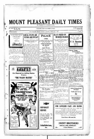 Mount Pleasant Daily Times (Mount Pleasant, Tex.), Vol. 11, No. 281, Ed. 1 Saturday, February 1, 1930