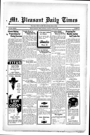 Mt. Pleasant Daily Times (Mount Pleasant, Tex.), Vol. 12, No. 221, Ed. 1 Thursday, March 17, 1932
