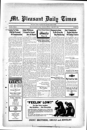 Mt. Pleasant Daily Times (Mount Pleasant, Tex.), Vol. 12, No. 275, Ed. 1 Thursday, February 4, 1932