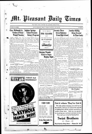 Mt. Pleasant Daily Times (Mount Pleasant, Tex.), Vol. 14, No. 66, Ed. 1 Tuesday, May 30, 1933