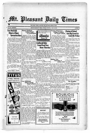 Mt. Pleasant Daily Times (Mount Pleasant, Tex.), Vol. 13, No. 48, Ed. 1 Friday, May 13, 1932