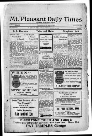 Mt. Pleasant Daily Times (Mount Pleasant, Tex.), Vol. 7, No. 1, Ed. 1 Saturday, March 14, 1925