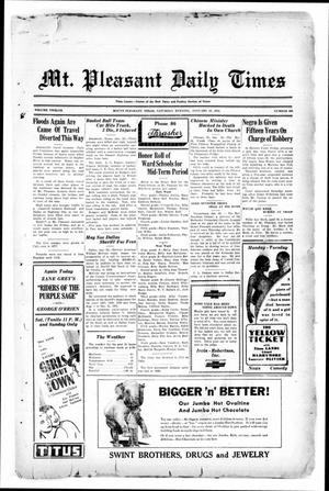 Mt. Pleasant Daily Times (Mount Pleasant, Tex.), Vol. 12, No. 265, Ed. 1 Saturday, January 23, 1932