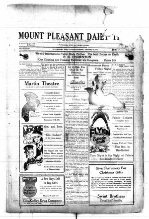 Mount Pleasant Daily Times (Mount Pleasant, Tex.), Vol. 8, No. [241], Ed. 1 Saturday, December 18, 1926