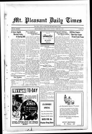Mt. Pleasant Daily Times (Mount Pleasant, Tex.), Vol. 13, No. 259, Ed. 1 Friday, February 3, 1933