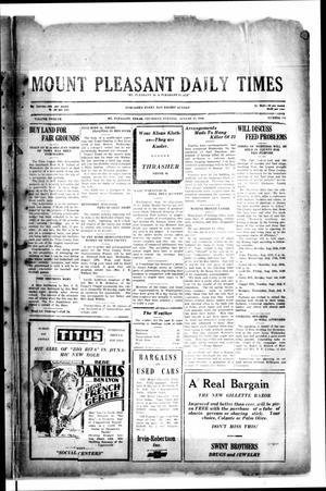 Mount Pleasant Daily Times (Mount Pleasant, Tex.), Vol. 12, No. 132, Ed. 1 Thursday, August 21, 1930