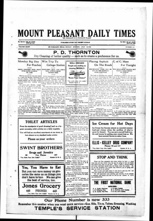 Mount Pleasant Daily Times (Mount Pleasant, Tex.), Vol. 8, No. 114, Ed. 1 Monday, July 19, 1926