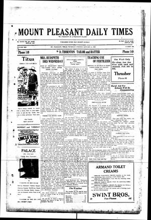 Mount Pleasant Daily Times (Mount Pleasant, Tex.), Vol. 10, No. 300, Ed. 1 Thursday, January 31, 1929