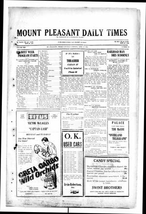 Mount Pleasant Daily Times (Mount Pleasant, Tex.), Vol. 10, No. 43, Ed. 1 Saturday, April 27, 1929