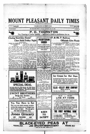 Mount Pleasant Daily Times (Mount Pleasant, Tex.), Vol. 8, No. 72, Ed. 1 Saturday, May 29, 1926