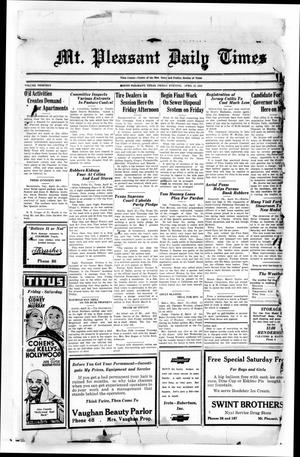 Mt. Pleasant Daily Times (Mount Pleasant, Tex.), Vol. 13, No. [30], Ed. 1 Friday, April 22, 1932