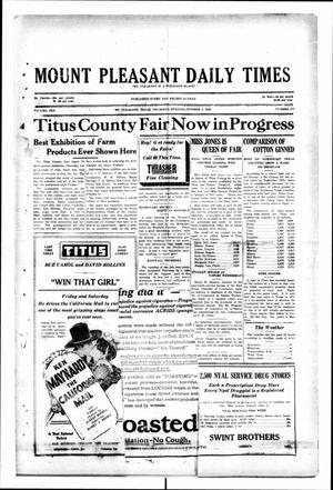 Mount Pleasant Daily Times (Mount Pleasant, Tex.), Vol. 10, No. 177, Ed. 1 Thursday, October 3, 1929