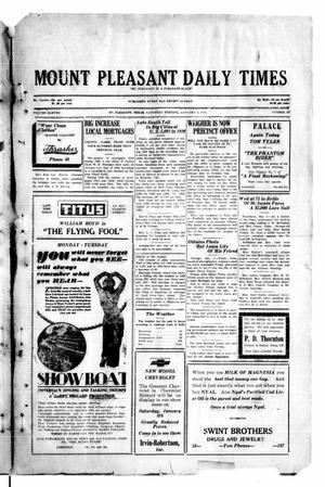 Mount Pleasant Daily Times (Mount Pleasant, Tex.), Vol. 11, No. 257, Ed. 1 Saturday, January 4, 1930