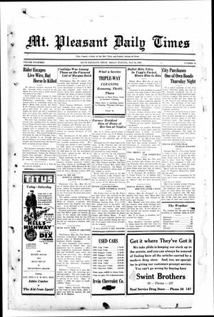 Mt. Pleasant Daily Times (Mount Pleasant, Tex.), Vol. 14, No. 63, Ed. 1 Friday, May 26, 1933