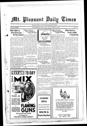 Mt. Pleasant Daily Times (Mount Pleasant, Tex.), Vol. 13, No. 265, Ed. 1 Friday, February 10, 1933