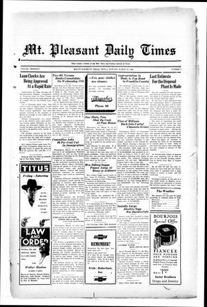 Mt. Pleasant Daily Times (Mount Pleasant, Tex.), Vol. 13, No. 1, Ed. 1 Friday, March 18, 1932