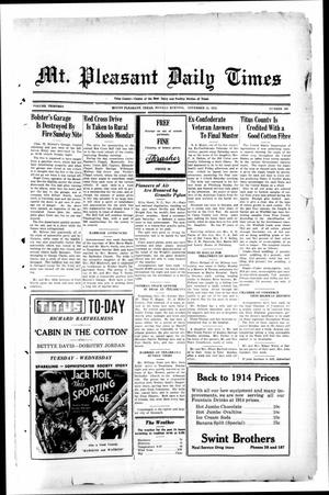 Mt. Pleasant Daily Times (Mount Pleasant, Tex.), Vol. 13, No. 200, Ed. 1 Monday, November 21, 1932