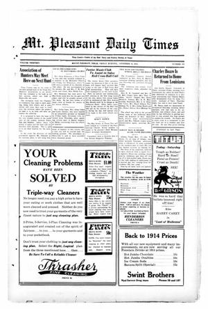 Mt. Pleasant Daily Times (Mount Pleasant, Tex.), Vol. 13, No. 198, Ed. 1 Friday, November 18, 1932