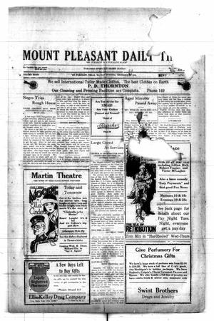 Mount Pleasant Daily Times (Mount Pleasant, Tex.), Vol. 8, No. [242], Ed. 1 Monday, December 20, 1926