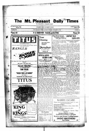 Mount Pleasant Daily Times (Mount Pleasant, Tex.), Vol. 10, No. 234, Ed. 1 Saturday, November 17, 1928