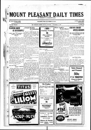 Mount Pleasant Daily Times (Mount Pleasant, Tex.), Vol. 12, No. 204, Ed. 1 Monday, November 17, 1930