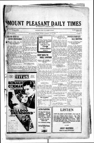 Mount Pleasant Daily Times (Mount Pleasant, Tex.), Vol. 12, No. 97, Ed. 1 Thursday, July 10, 1930