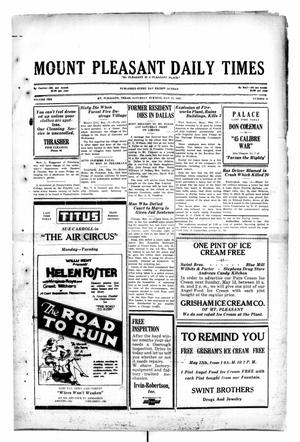 Mount Pleasant Daily Times (Mount Pleasant, Tex.), Vol. 10, No. 55, Ed. 1 Saturday, May 11, 1929