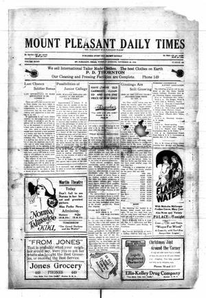 Mount Pleasant Daily Times (Mount Pleasant, Tex.), Vol. 8, No. 225, Ed. 1 Tuesday, November 30, 1926