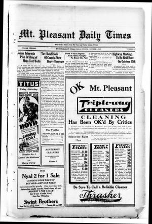 Mt. Pleasant Daily Times (Mount Pleasant, Tex.), Vol. 13, No. 163, Ed. 1 Friday, October 7, 1932