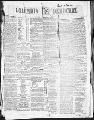 Primary view of object titled 'Columbia Democrat (Columbia, Tex.), Vol. 1, No. 42, Ed. 1, Tuesday, November 8, 1853'.