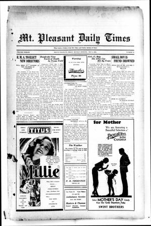 Mt. Pleasant Daily Times (Mount Pleasant, Tex.), Vol. 12, No. 42, Ed. 1 Monday, May 4, 1931
