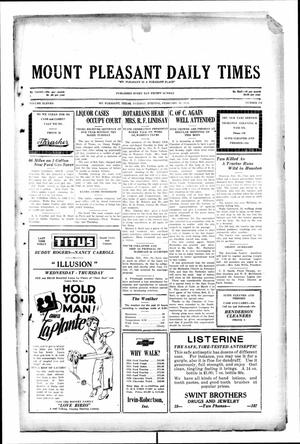 Mount Pleasant Daily Times (Mount Pleasant, Tex.), Vol. 11, No. 279, Ed. 1 Tuesday, February 11, 1930